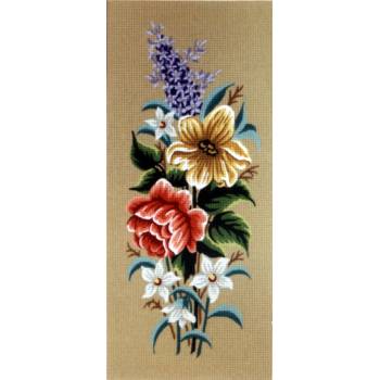 Πίνακας Κεντήματος ''Λουλούδια" διάσταση 55 x 22 cm 18.622 Gobelin-Diamant